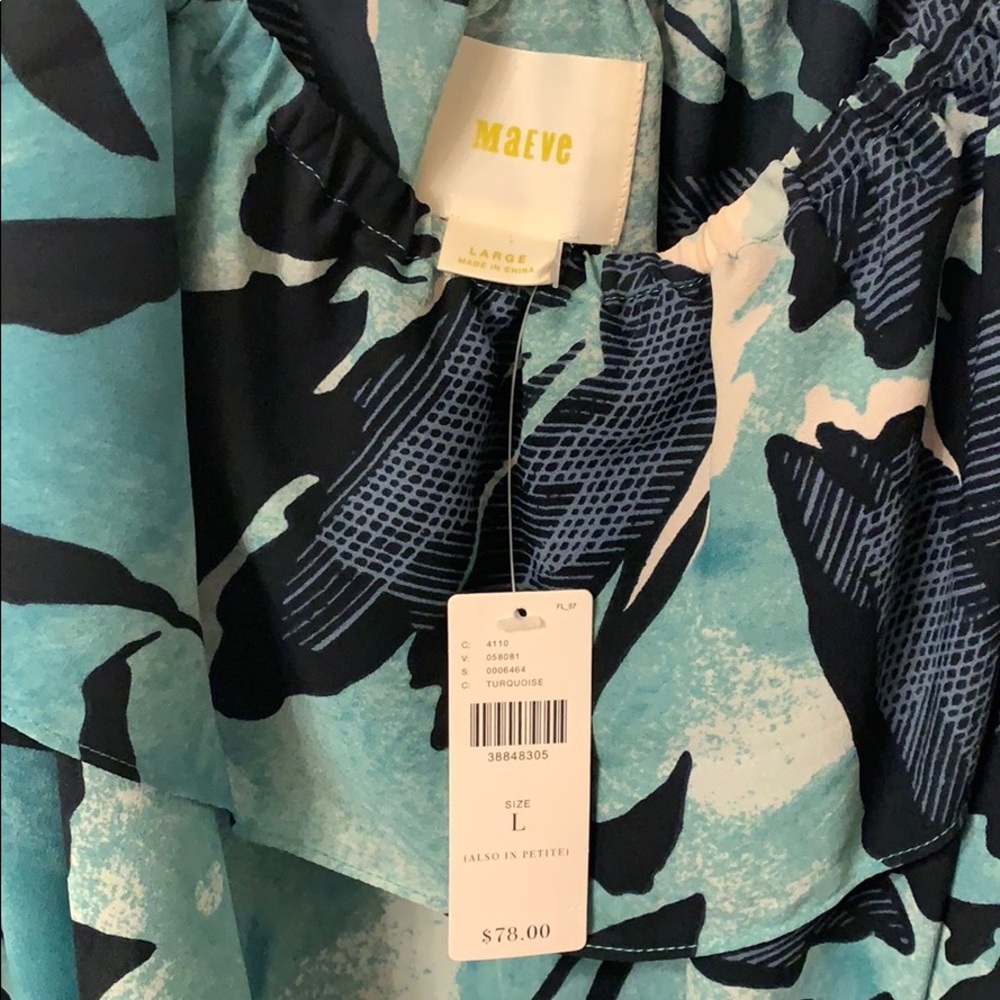 Maeve floral print top - Picture 3 of 4
